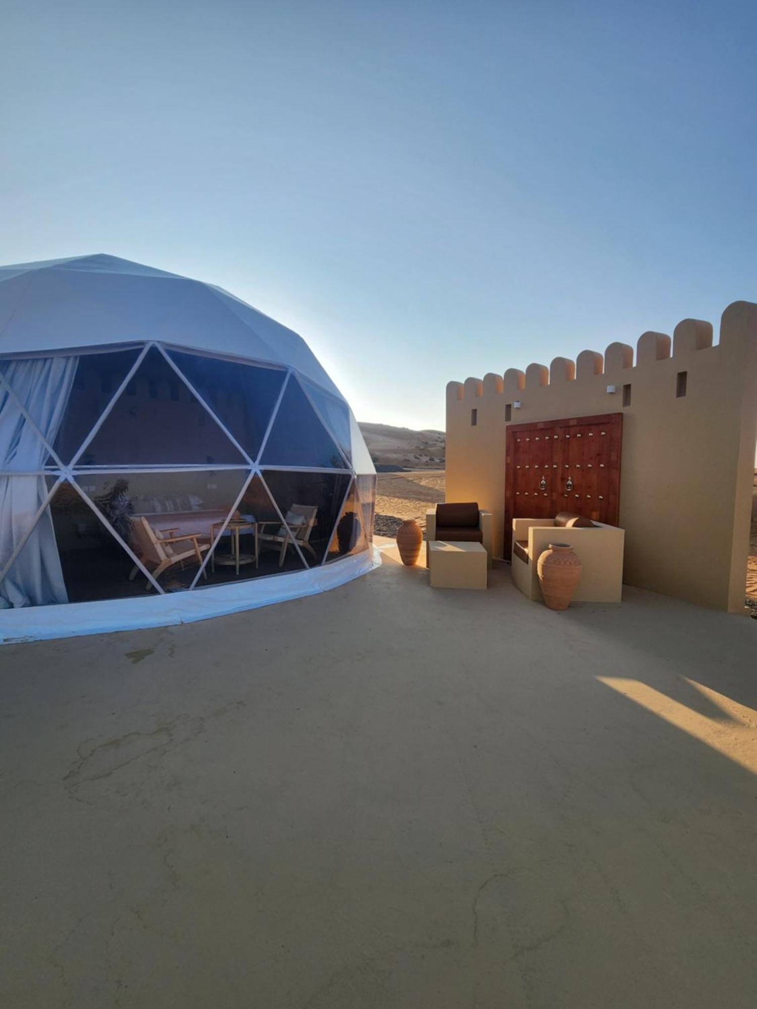 Hotel Bubbles Domes Private Cmp Al Wāşil Habitación foto