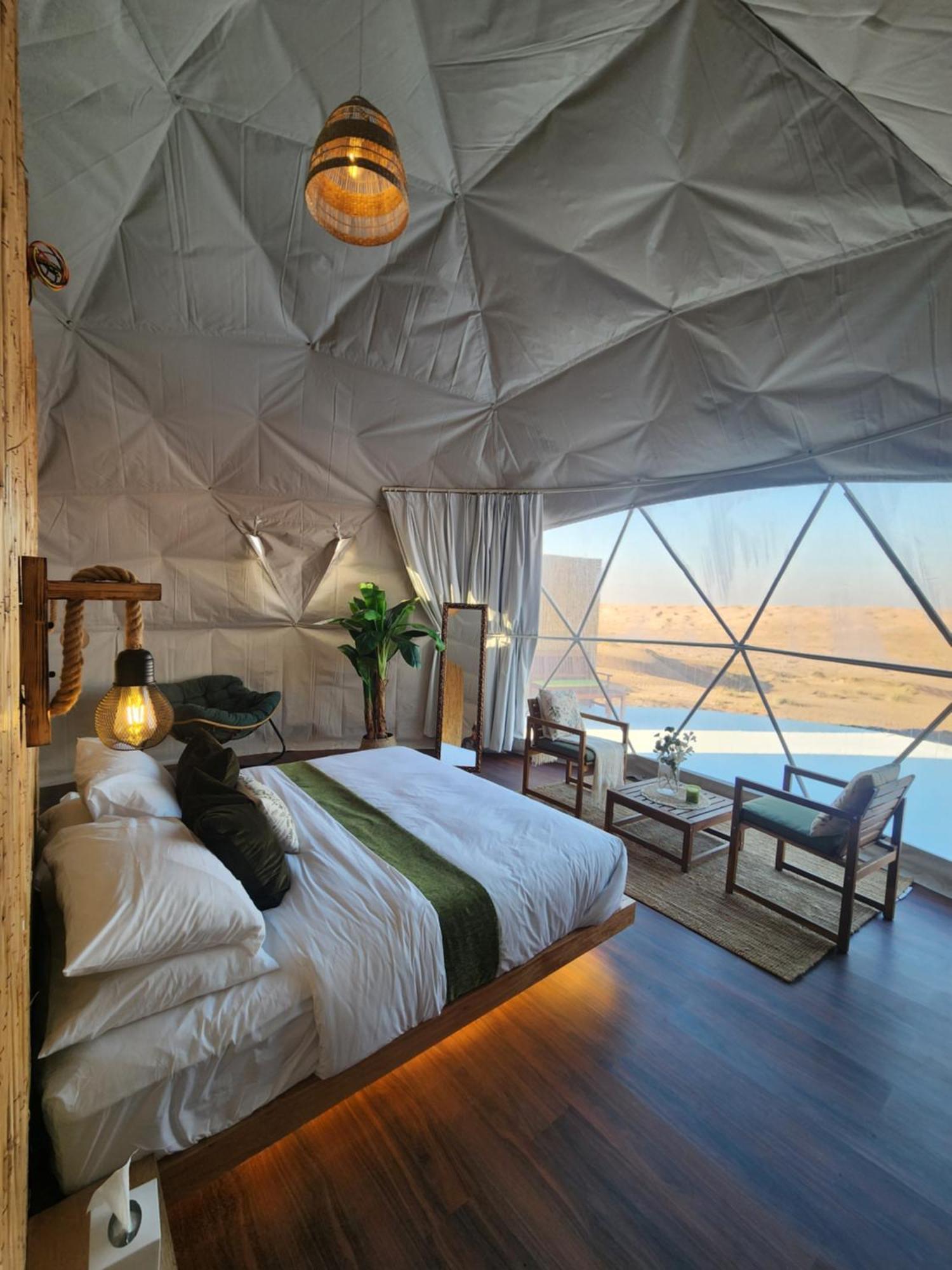 Hotel Bubbles Domes Private Cmp Al Wāşil Habitación foto