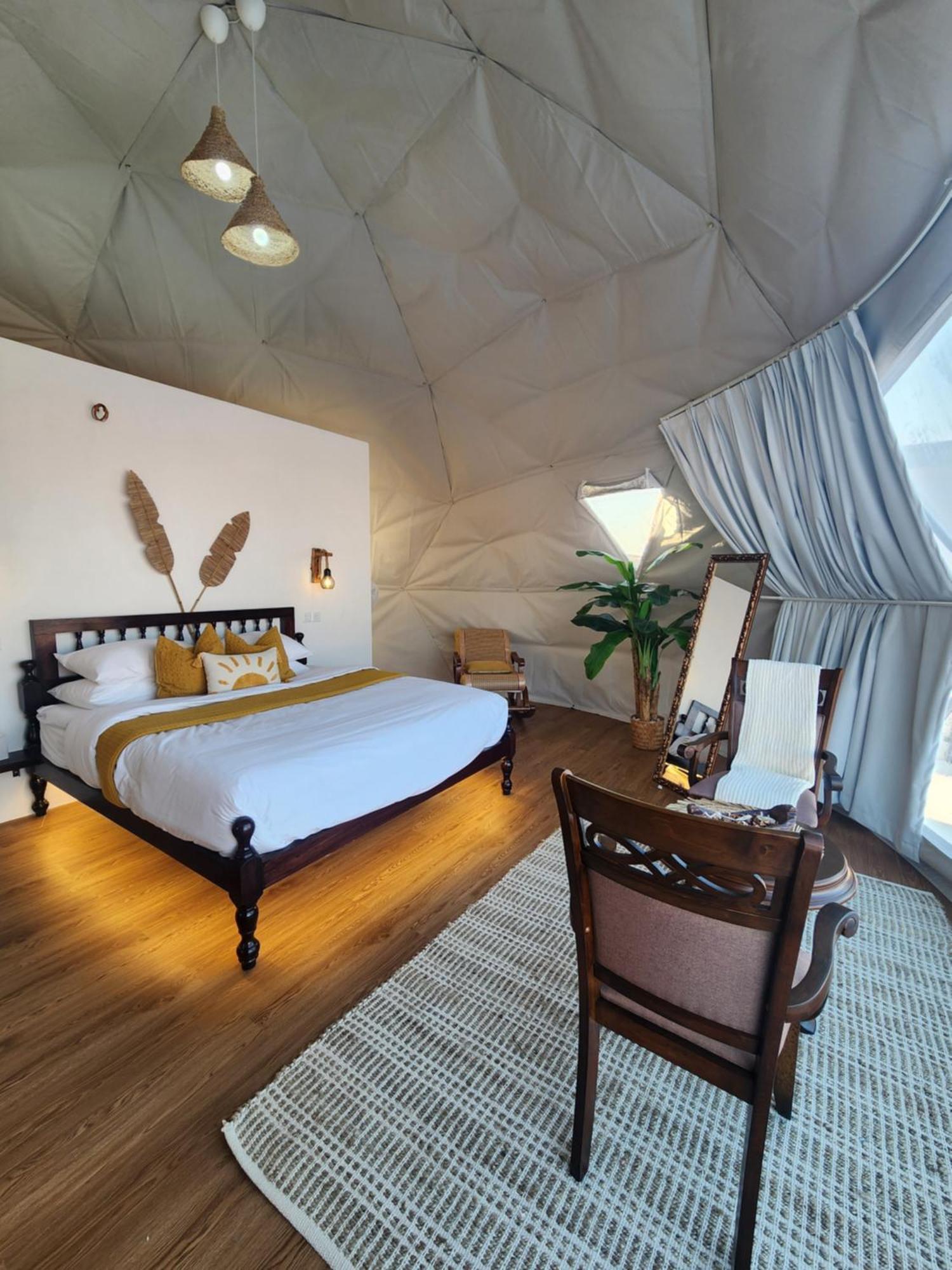 Hotel Bubbles Domes Private Cmp Al Wāşil Habitación foto