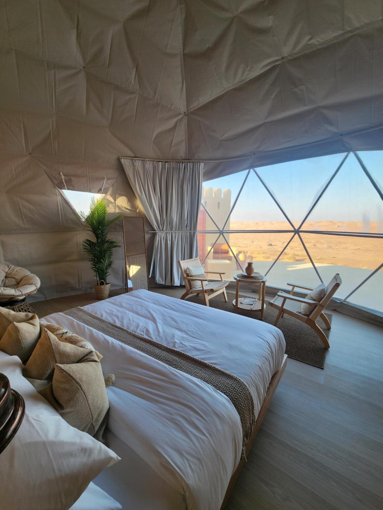 Hotel Bubbles Domes Private Cmp Al Wāşil Habitación foto