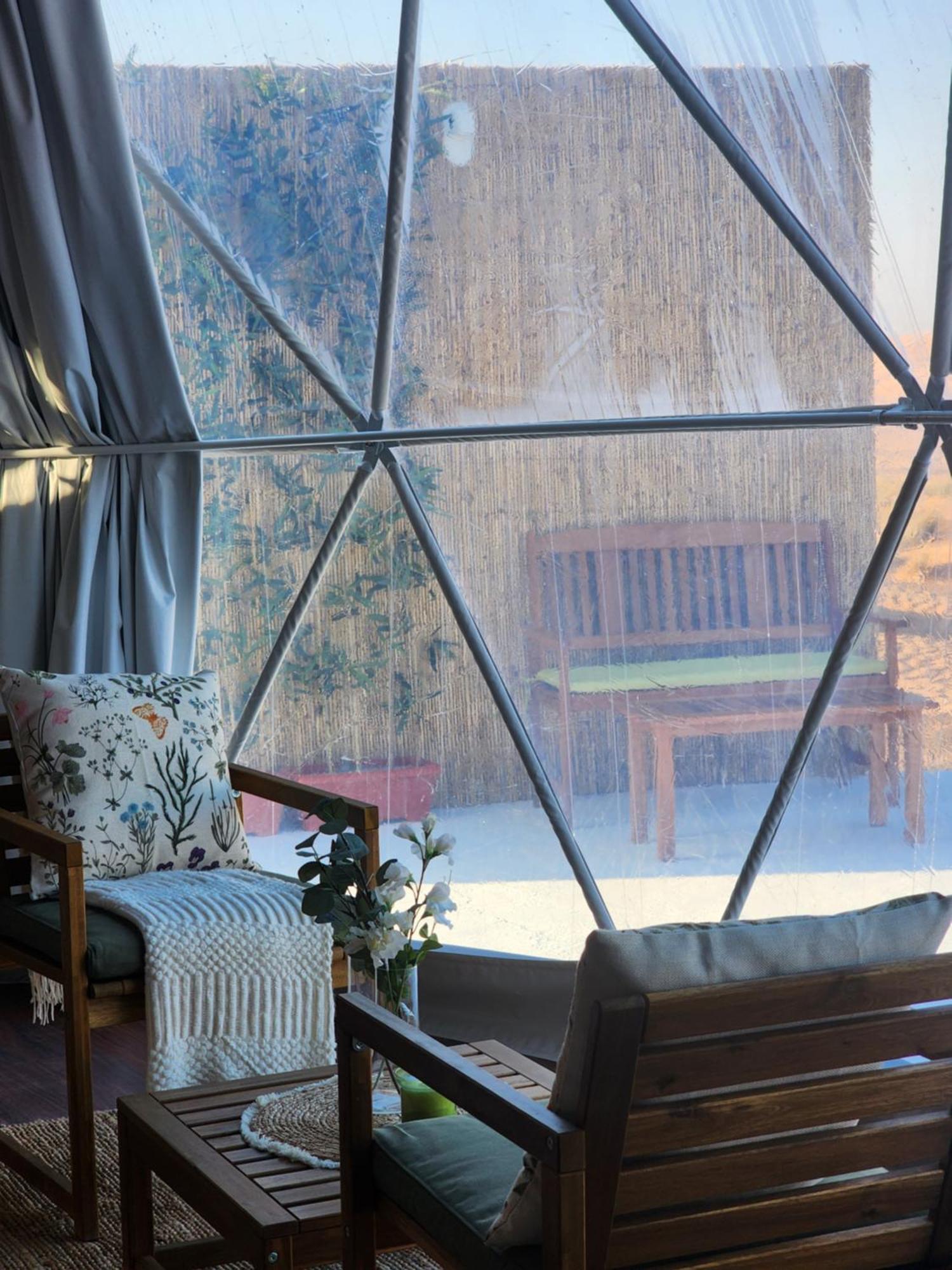 Hotel Bubbles Domes Private Cmp Al Wāşil Habitación foto