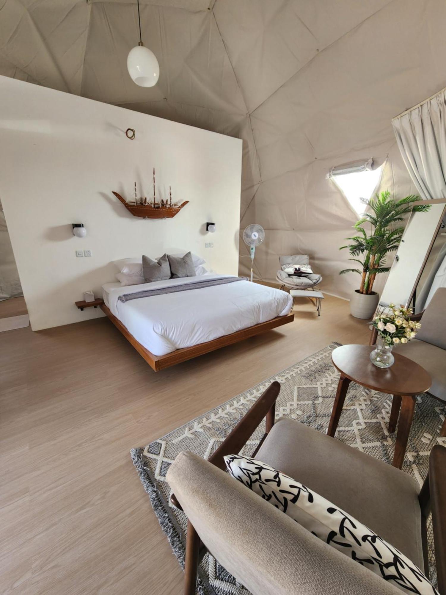 Hotel Bubbles Domes Private Cmp Al Wāşil Habitación foto